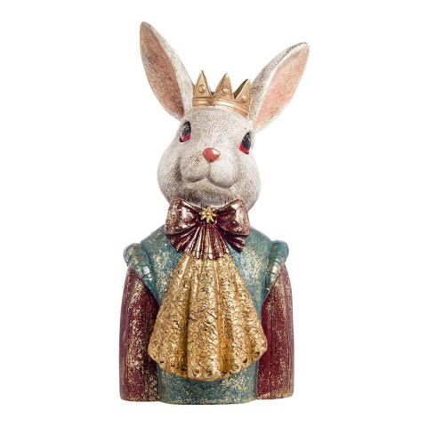 BUSTO CONIGLIO RESINA CM.24,5x20x45,5